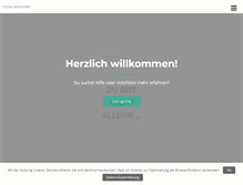 Tablet Screenshot of orpha-selbsthilfe.de